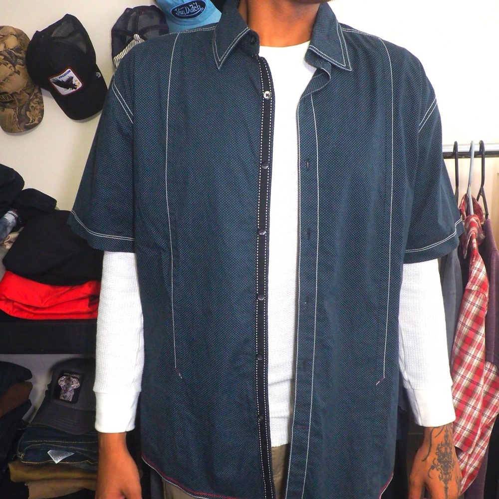 Vintage Italia Button Up Dress Shirt